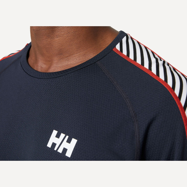 Термобелье верх HH Man LIFA ACTIVE Stripe Crew (; M; Navy)